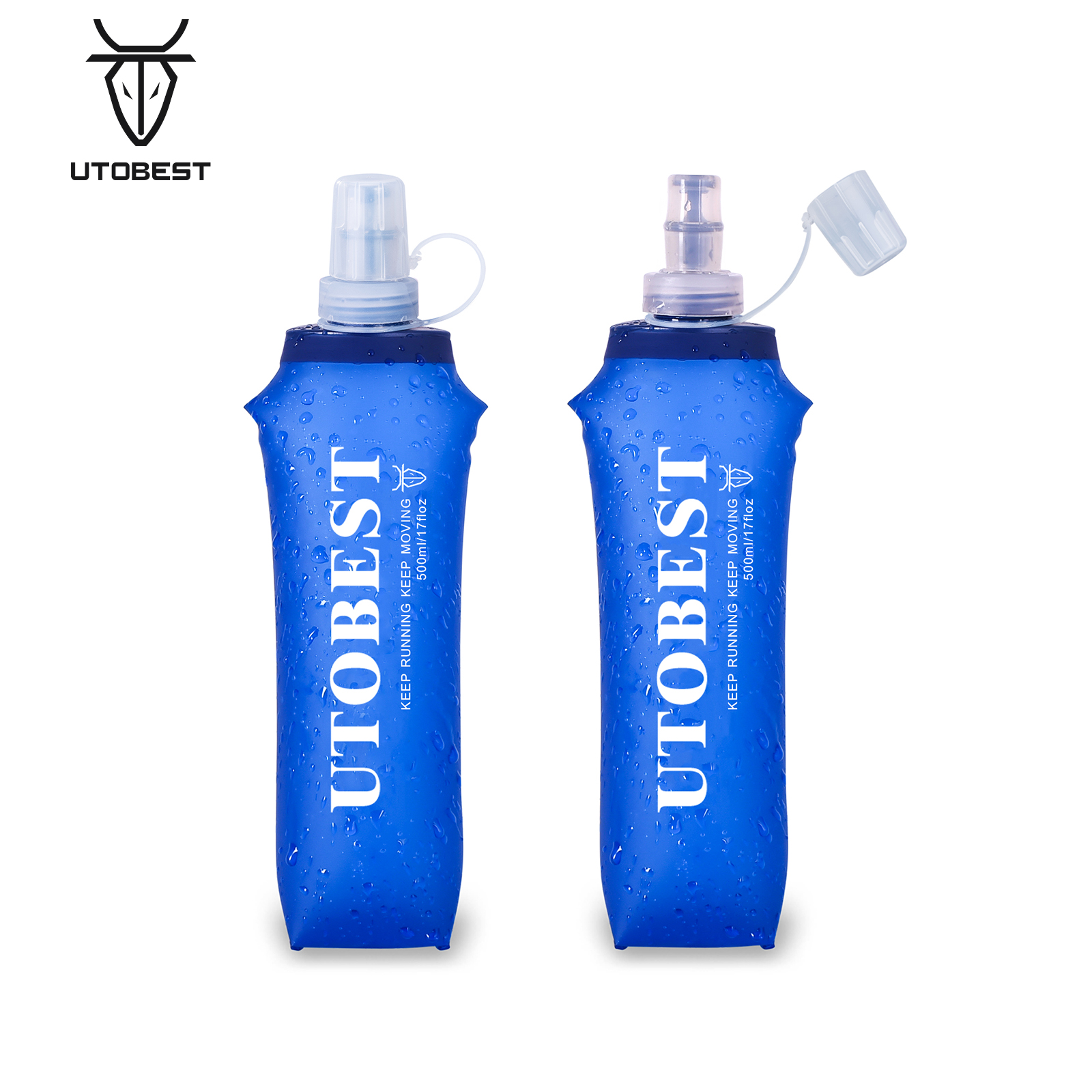UTOBEST 250ml 350ml 500ml Soft - Water Bag Collapsible บทวิจารณ์และราคา