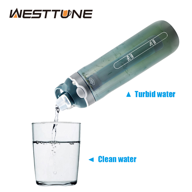 750ML Outdoor Water Filter Str - Water Purification Straw บทวิจารณ์และราคา