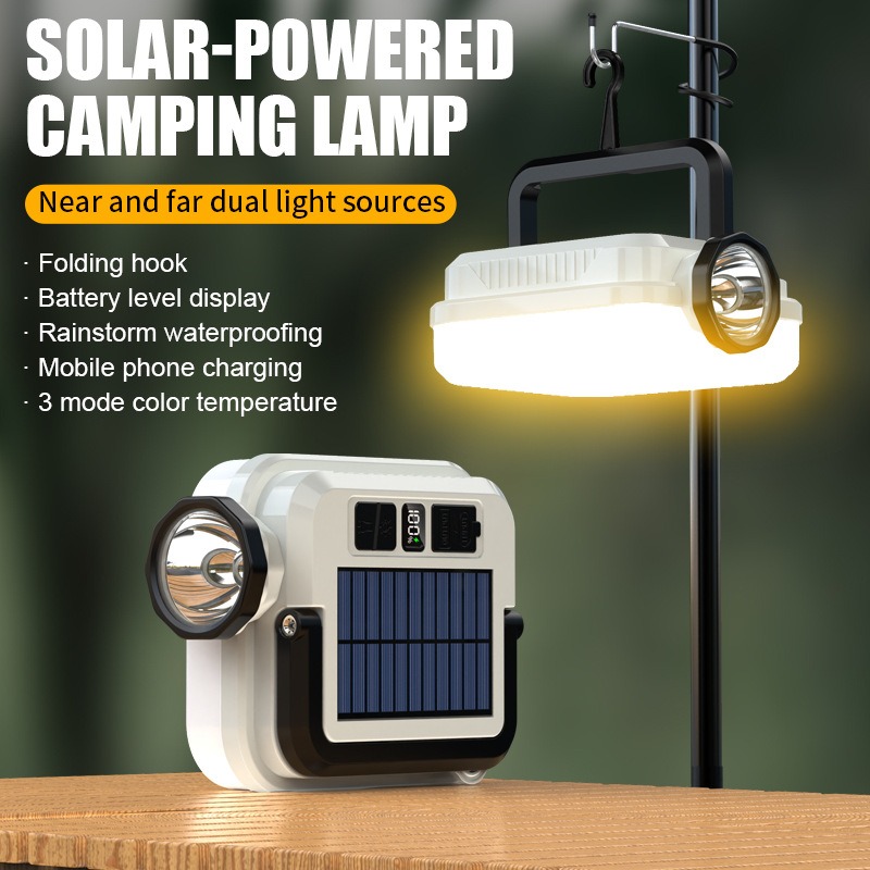 PACOONE Multifunctional Campin - Solar Emergency Charger บทวิจารณ์และราคา