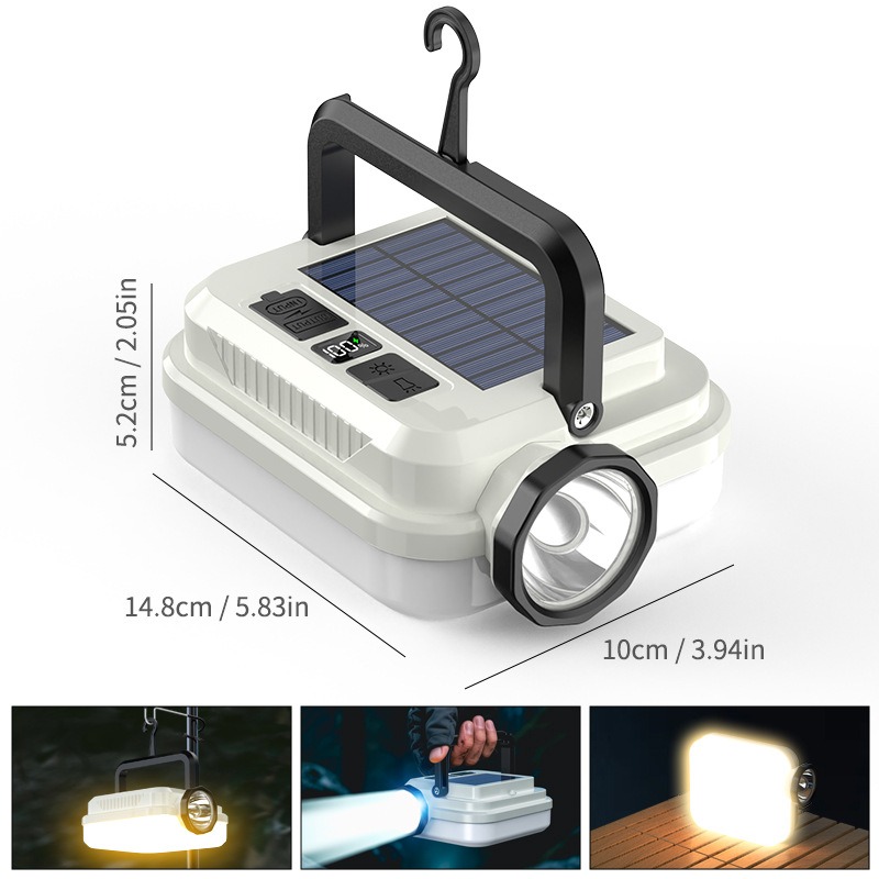 PACOONE Multifunctional Campin - Solar Emergency Charger บทวิจารณ์และราคา