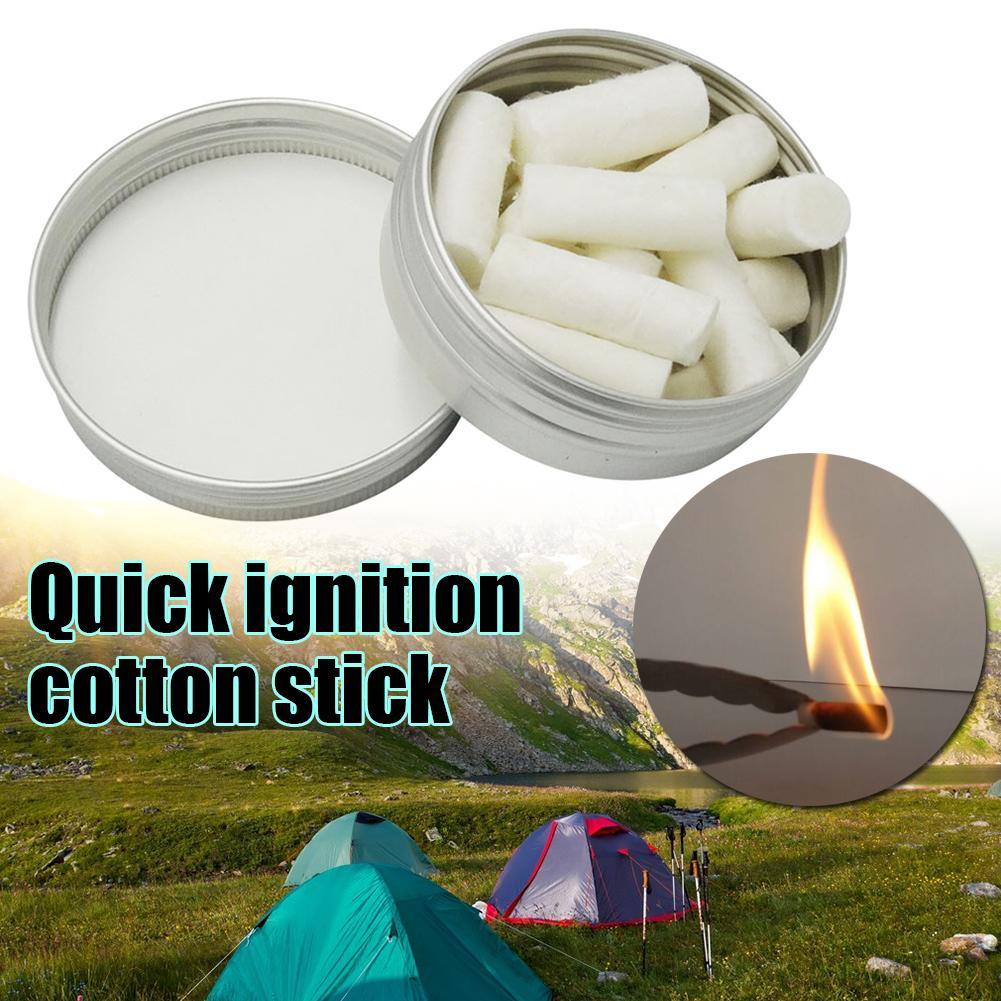 12pcs Outdoor Camping Paraffin - Fire Starting Kit บทวิจารณ์และราคา