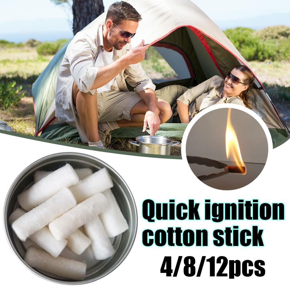 12pcs Outdoor Camping Paraffin - Fire Starting Kit บทวิจารณ์และราคา
