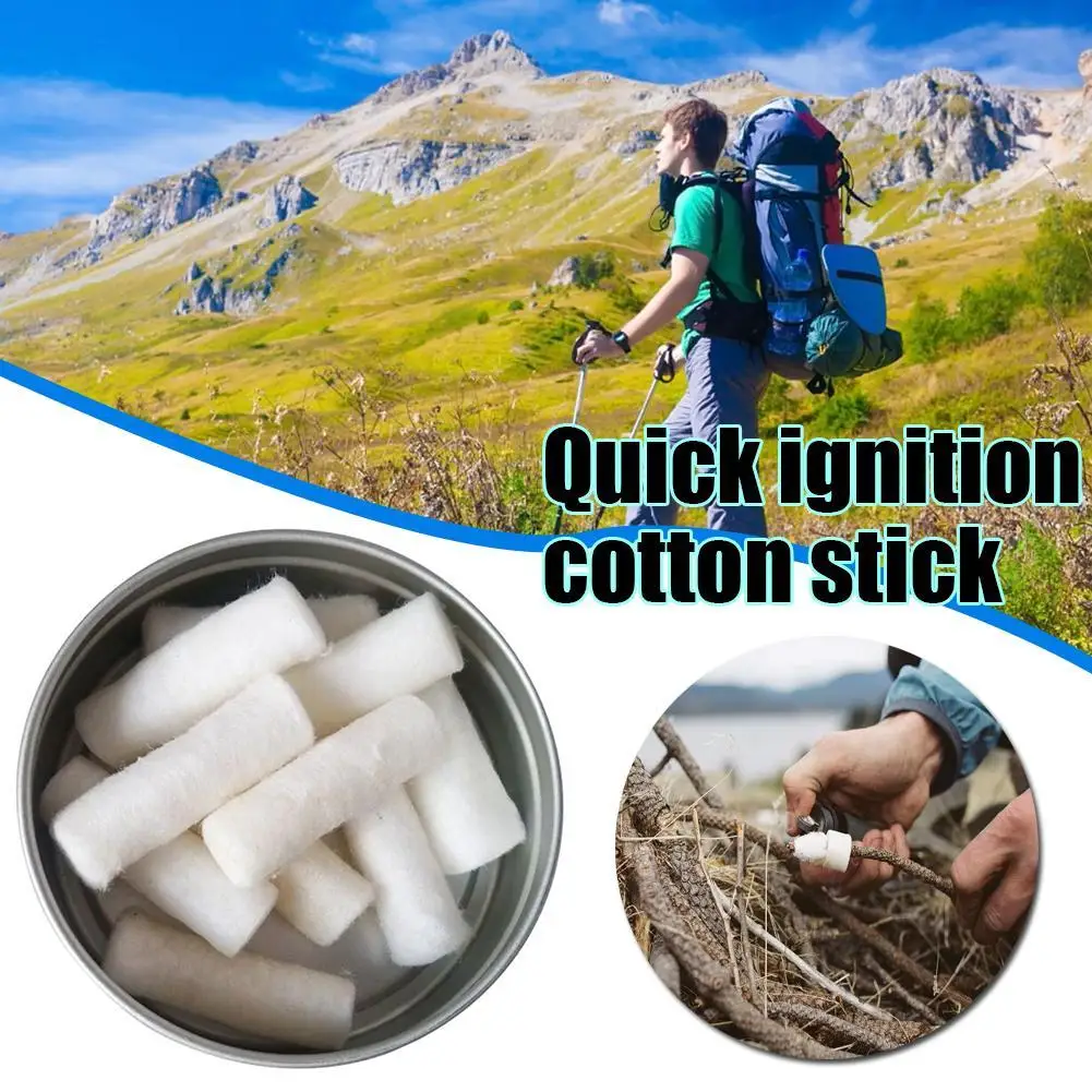 12pcs Outdoor Camping Paraffin - Fire Starting Kit บทวิจารณ์และราคา