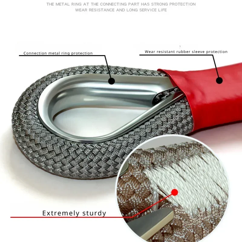 New Car Tow Strap 4x4 Offroad  - Rescue Rope Throw บทวิจารณ์และราคา