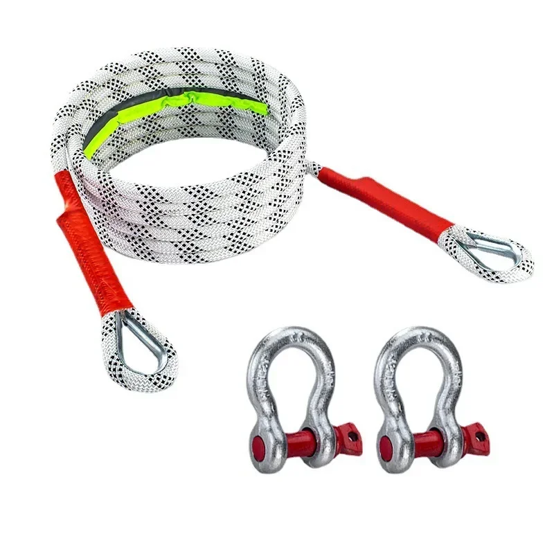 New Car Tow Strap 4x4 Offroad  - Rescue Rope Throw บทวิจารณ์และราคา