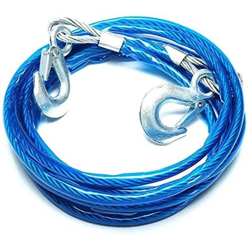 Car Towing Rope 3-7 Tons Steel - Rescue Rope Throw บทวิจารณ์และราคา