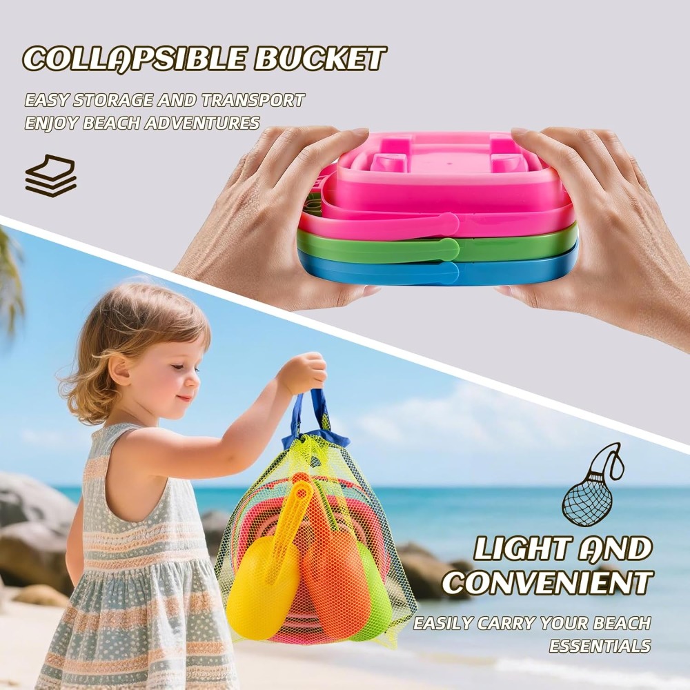 Collapsible Beach Toys, 3 Pack - Water Bag Collapsible บทวิจารณ์และราคา
