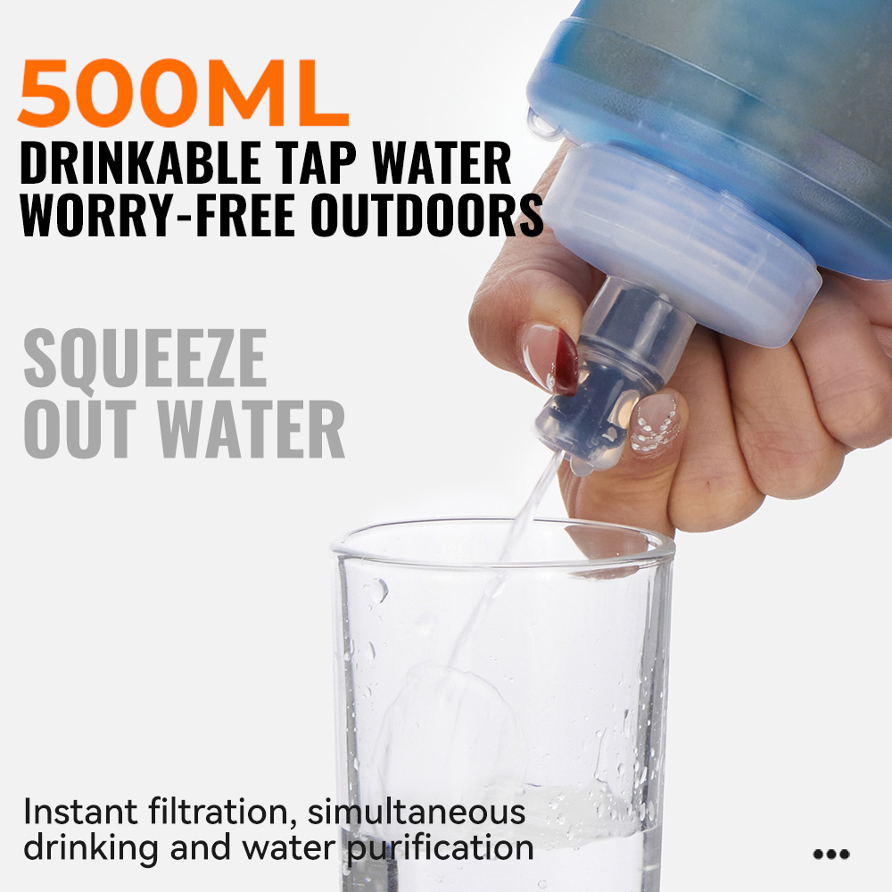 WRELS Water Filter Bottle Coll - Water Bag Collapsible บทวิจารณ์และราคา