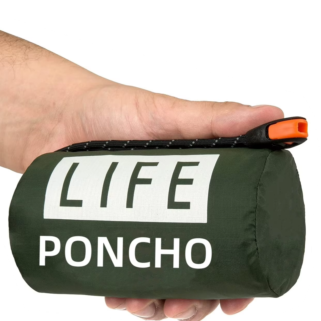 LIFE poncho Emergency Survival - Survival Blanket Reflective บทวิจารณ์และราคา