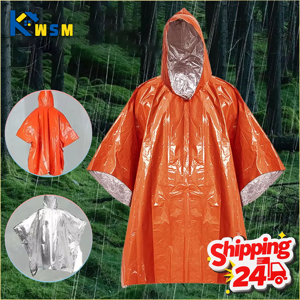 1-10PCS Emergency Blanket Ponc - Survival Blanket Reflective บทวิจารณ์และราคา