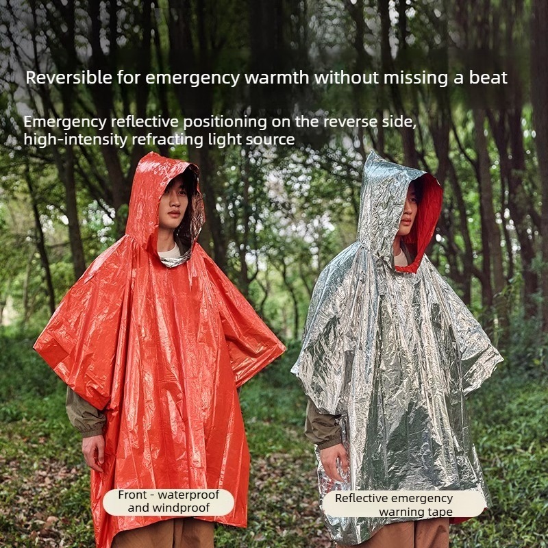 1-10PCS Emergency Blanket Ponc - Survival Blanket Reflective บทวิจารณ์และราคา