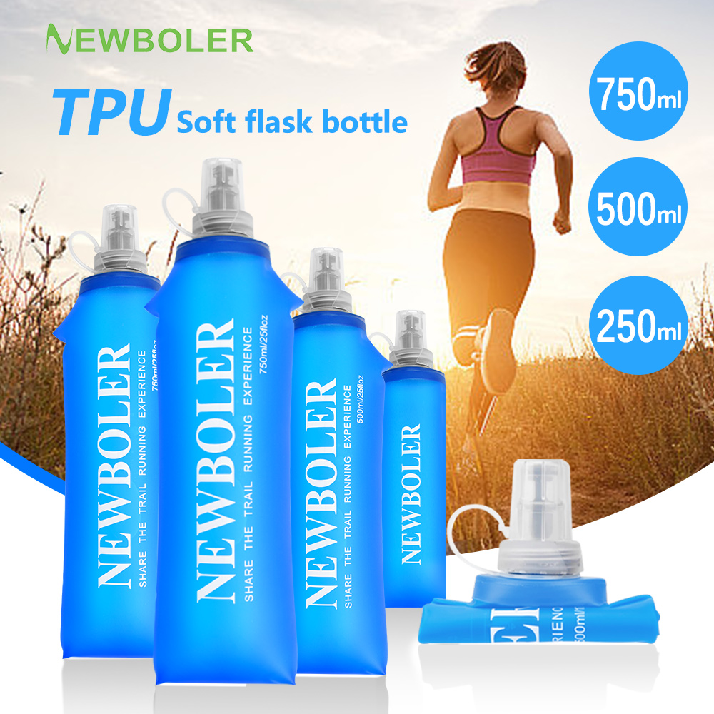 750ML Water Bottle TPU Folding - Water Bag Collapsible บทวิจารณ์และราคา