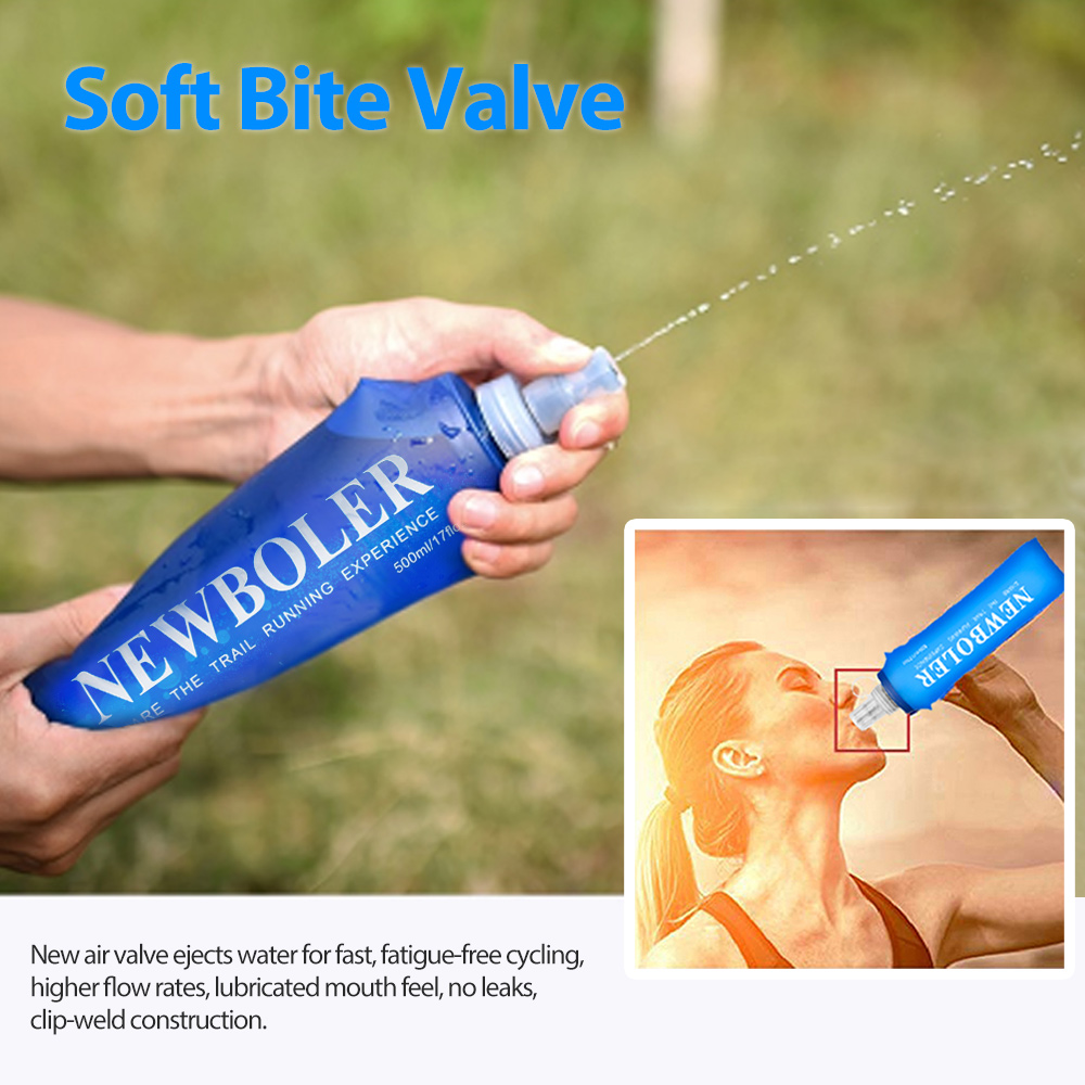 750ML Water Bottle TPU Folding - Water Bag Collapsible บทวิจารณ์และราคา