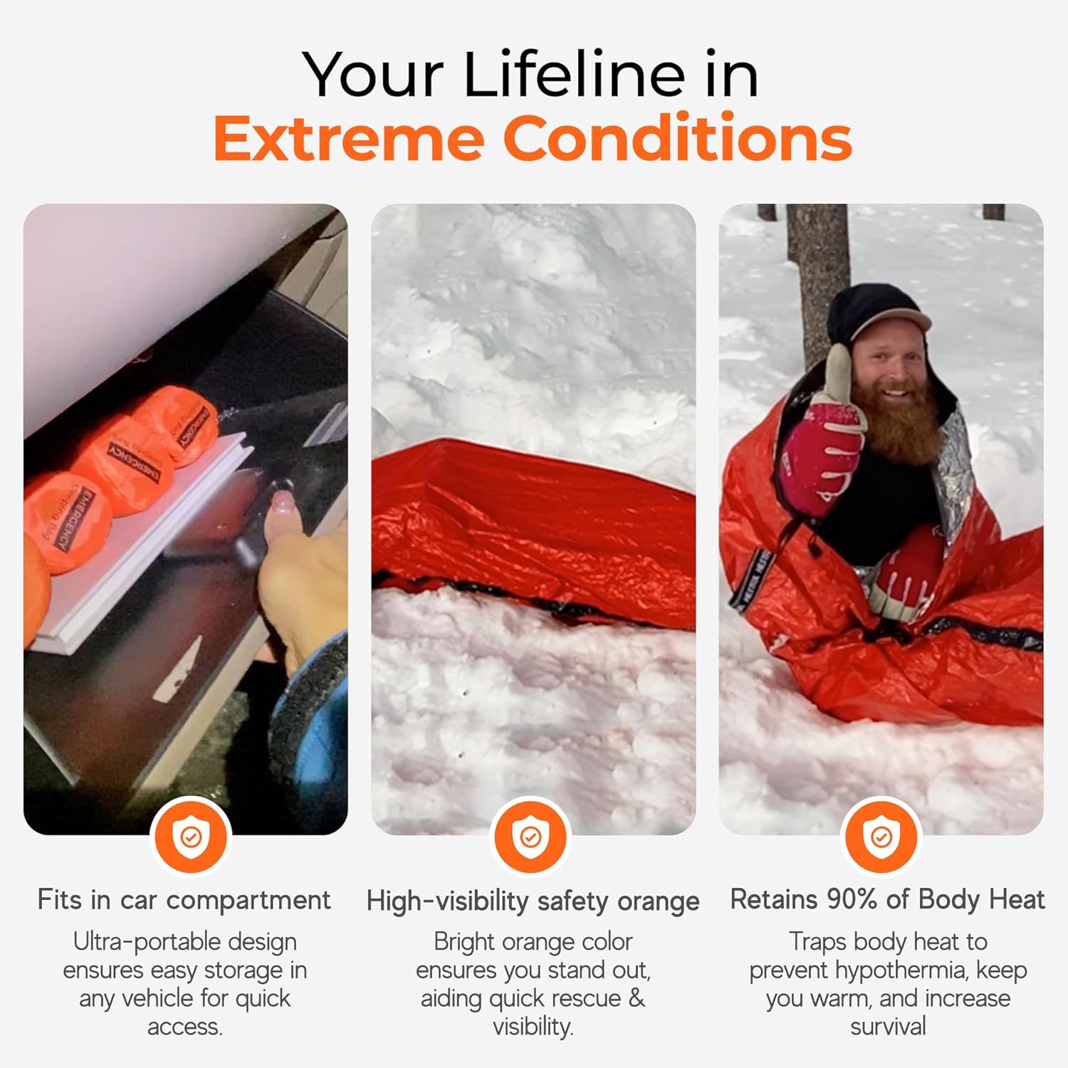 Emergency Sleeping Bag Ultrali - Bivy Bag Emergency บทวิจารณ์และราคา