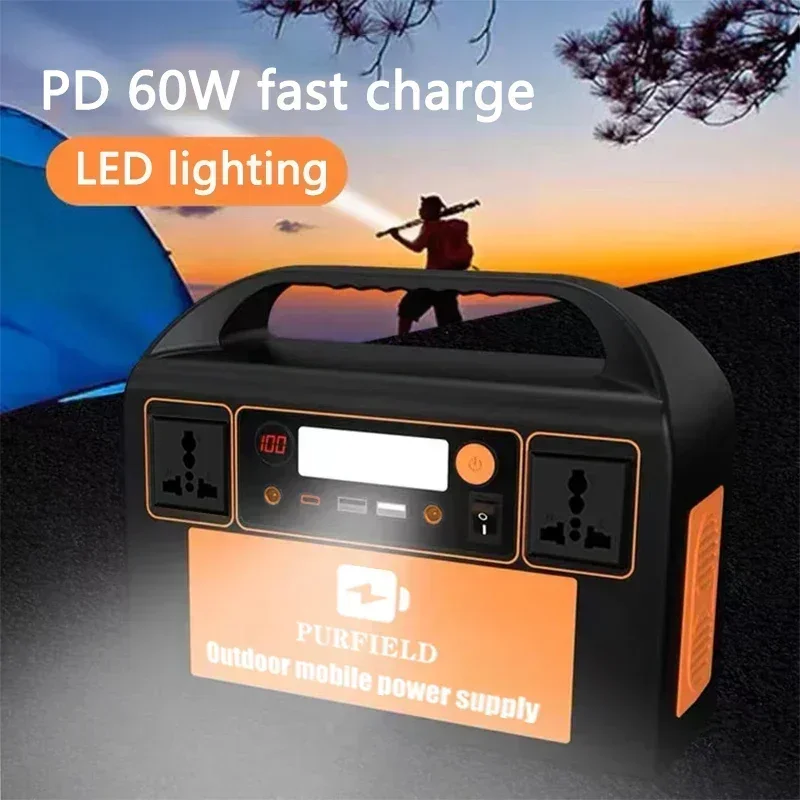 PURFIELD 220V 110V 300W Portab - Solar Emergency Charger บทวิจารณ์และราคา