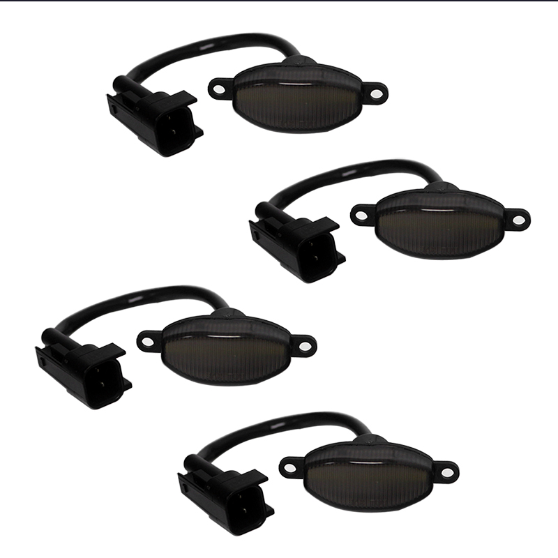 4PCS Smoked Lens Front Amber & - Signal Flare Kit บทวิจารณ์และราคา