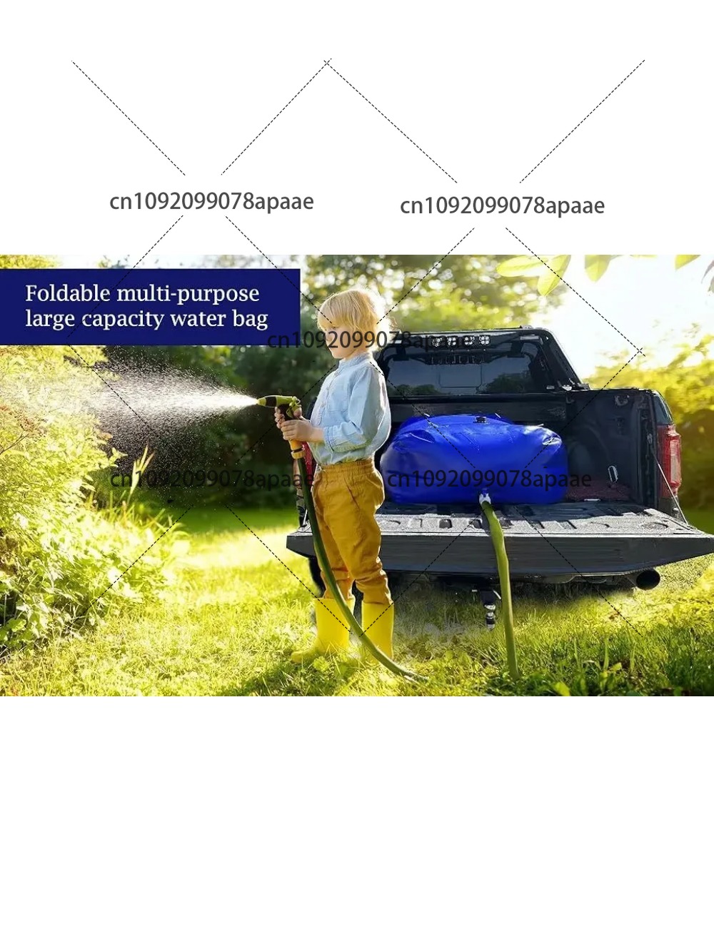 110L PVC Water Storage Bag, Po - Water Bag Collapsible บทวิจารณ์และราคา