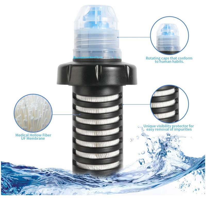 500Ml Water Filter Bottle Wate - Water Purification Straw บทวิจารณ์และราคา
