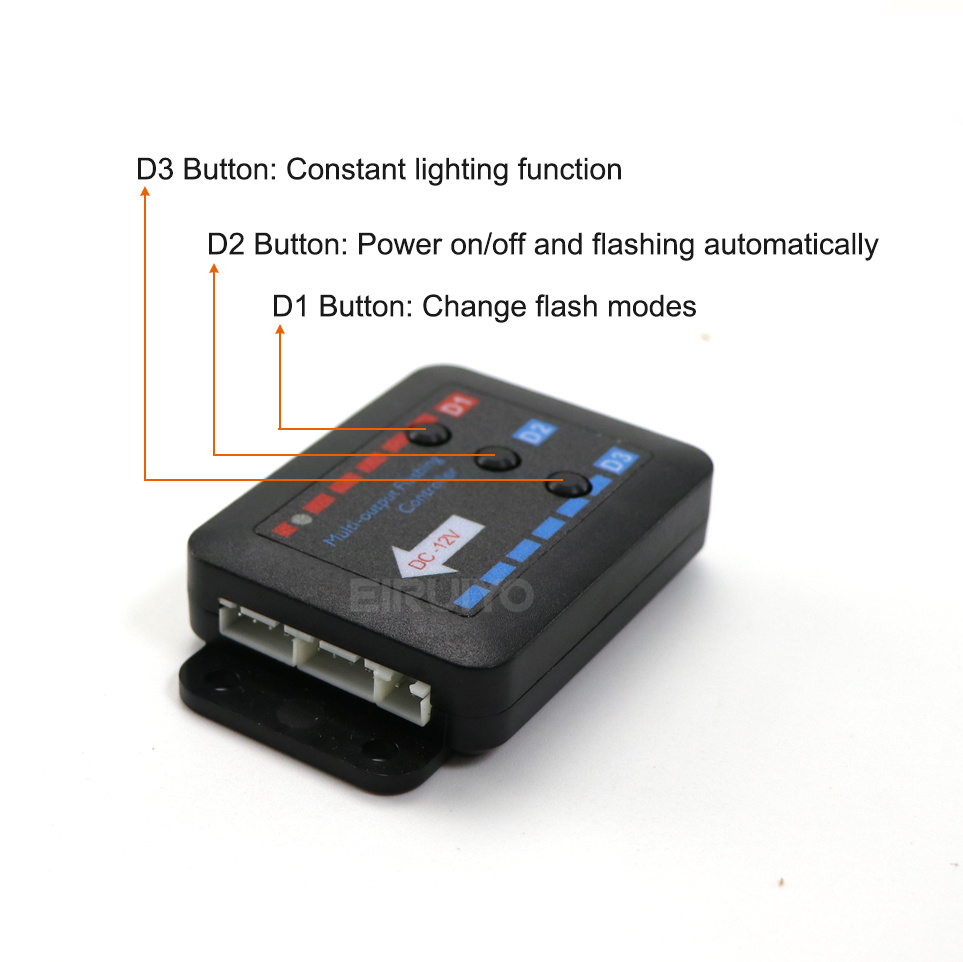 4x 3 LED Grill Car LED Strobe  - Sos Light Strobe บทวิจารณ์และราคา