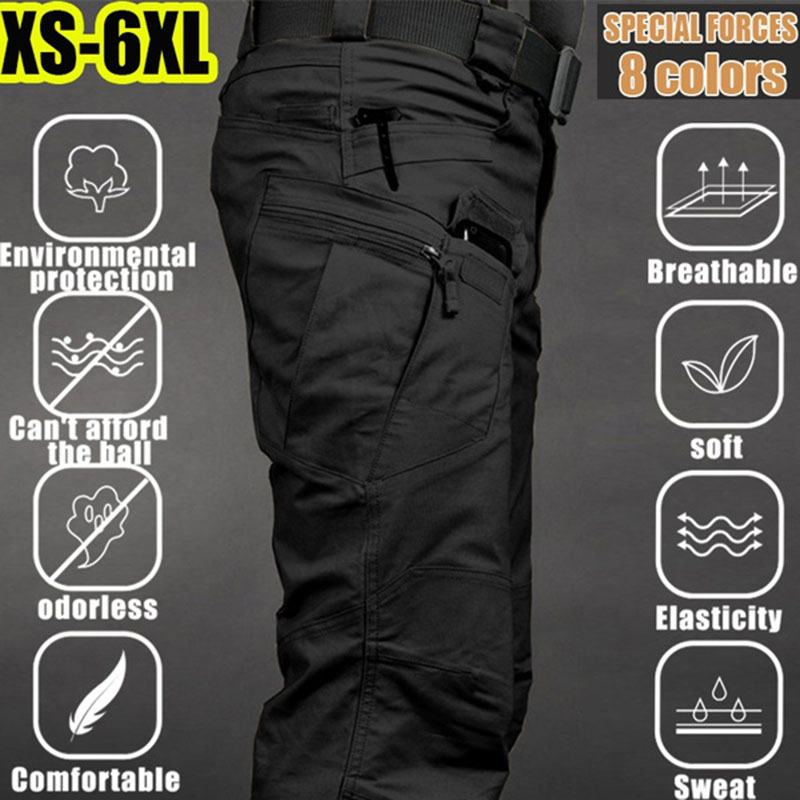 Men's Tactical Cargo Pants 6XL - Fishing Kit Compact บทวิจารณ์และราคา