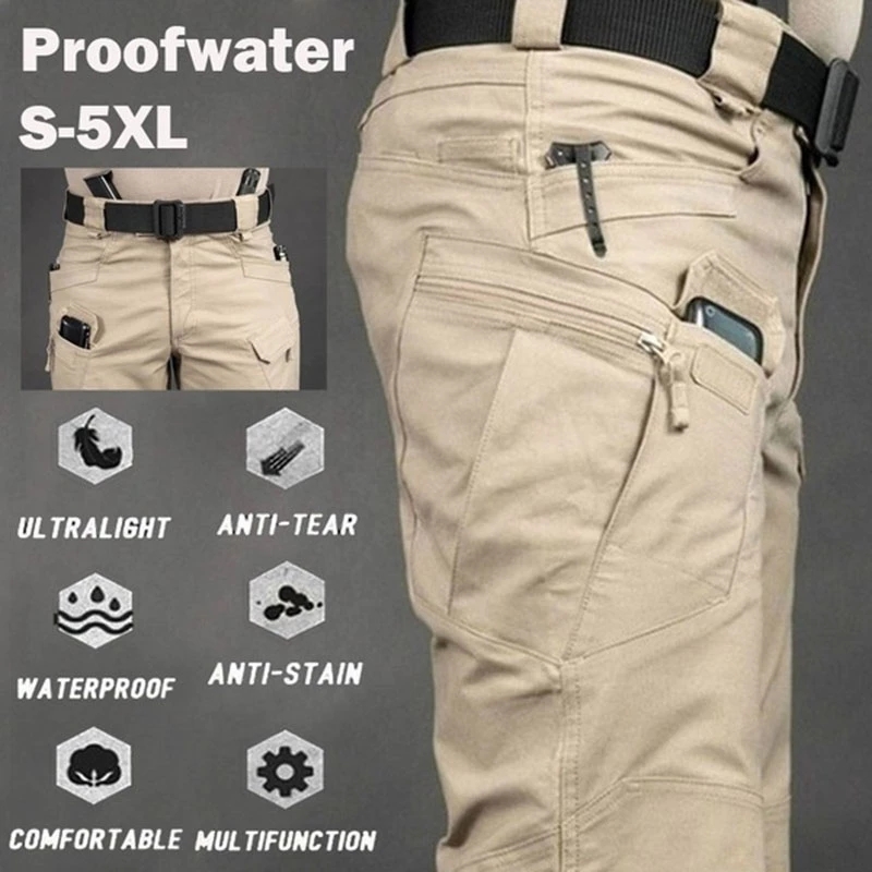 Men's Tactical Cargo Pants 6XL - Fishing Kit Compact บทวิจารณ์และราคา