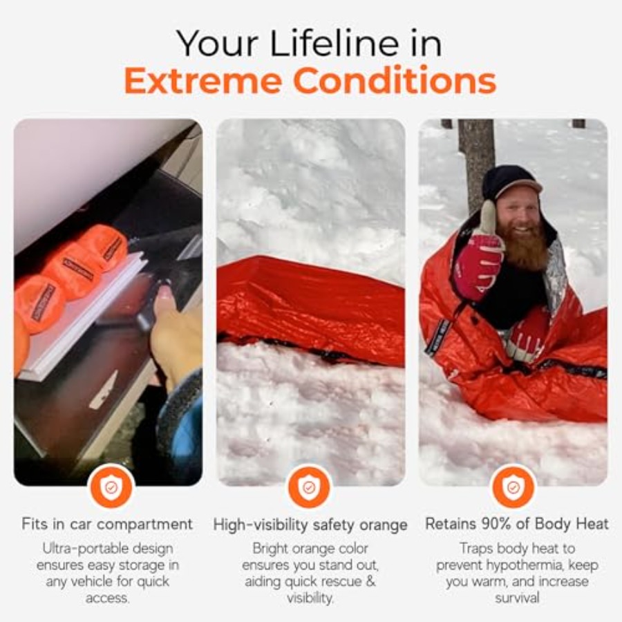 Emergency Sleeping Bag Ultrali - Bivy Bag Emergency บทวิจารณ์และราคา