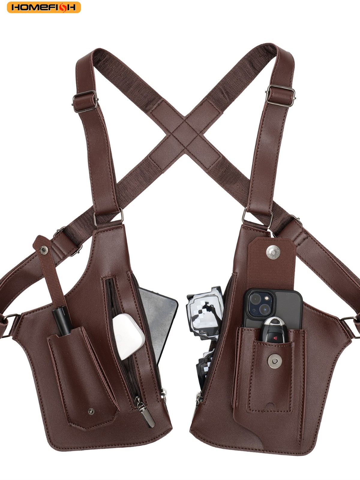 HOMEFISH Double Shoulder Strap - Fishing Kit Compact บทวิจารณ์และราคา
