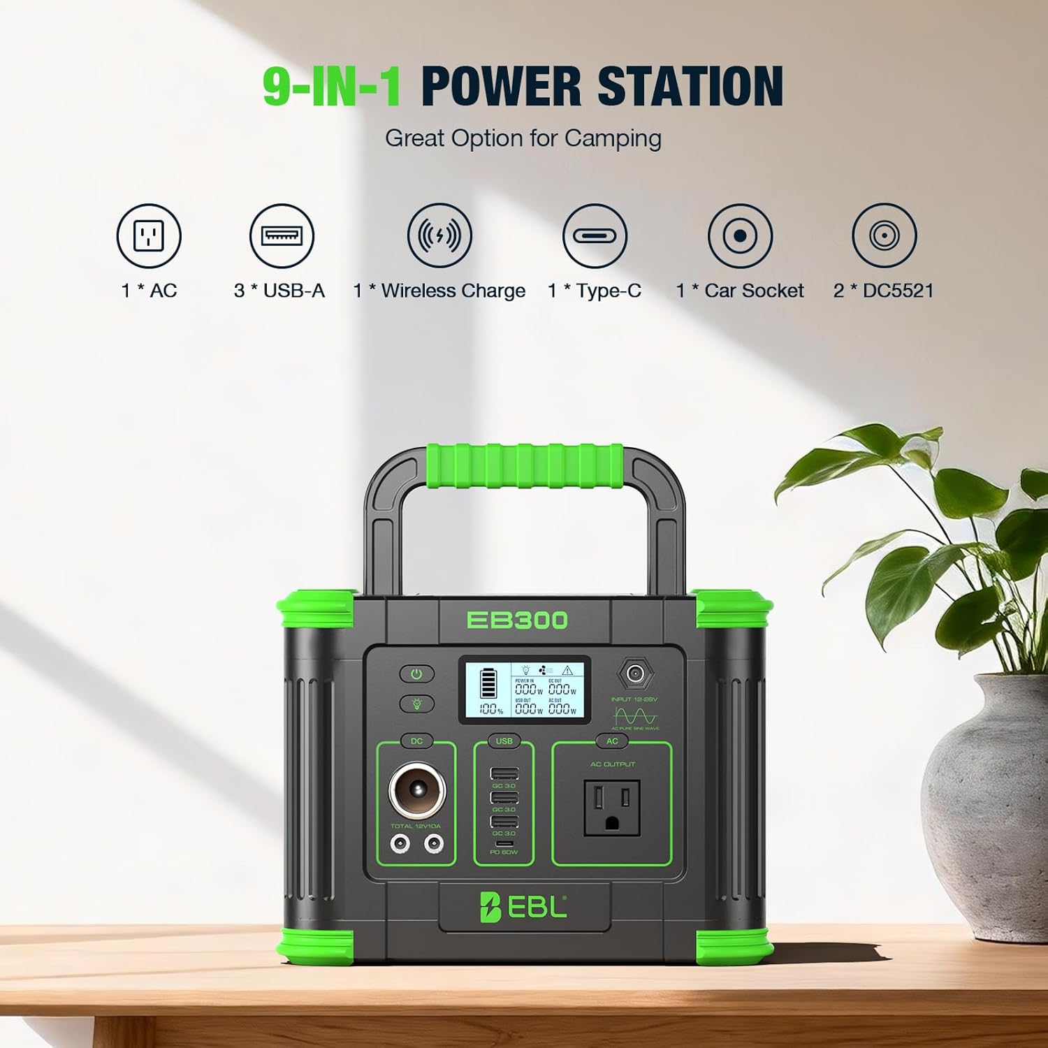 330W Portable Power Station 28 - Solar Emergency Charger บทวิจารณ์และราคา