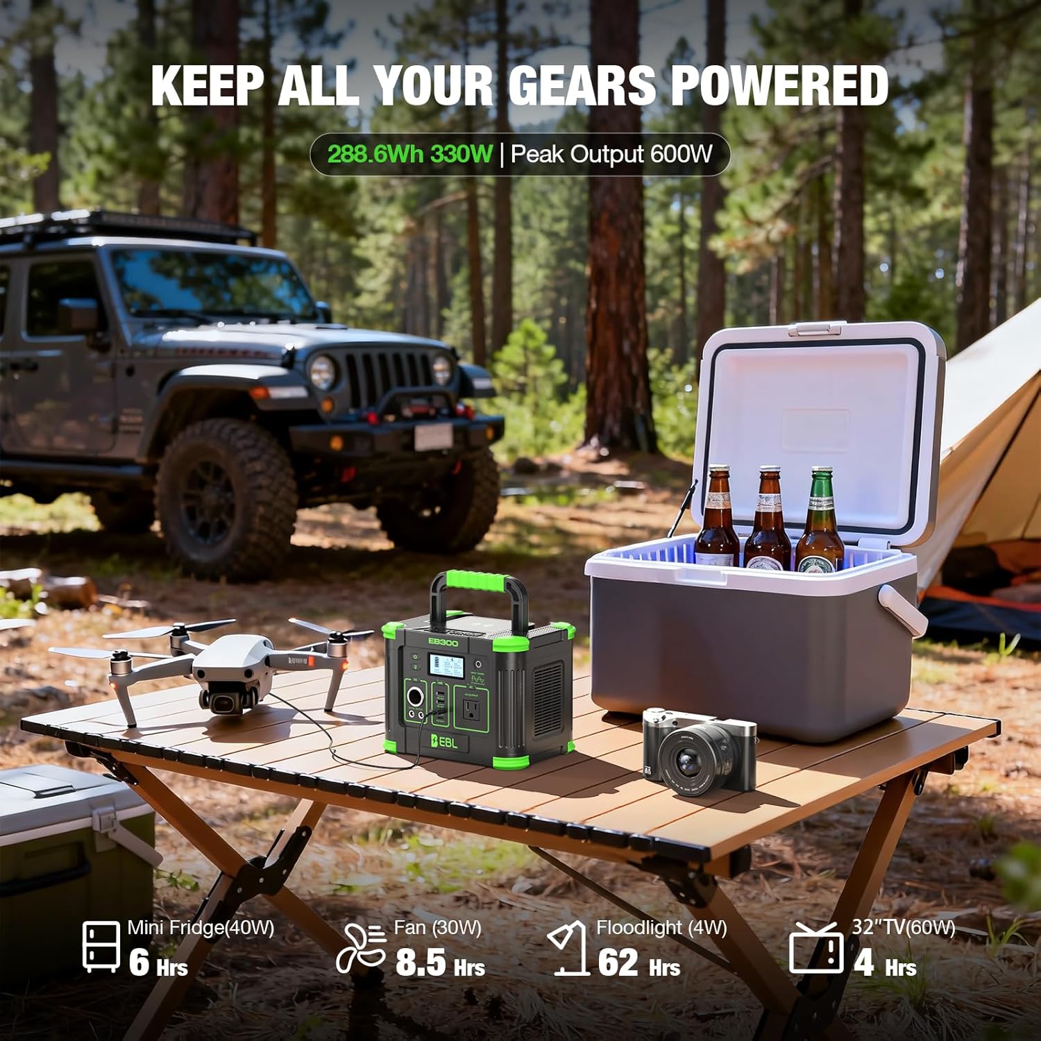 330W Portable Power Station 28 - Solar Emergency Charger บทวิจารณ์และราคา